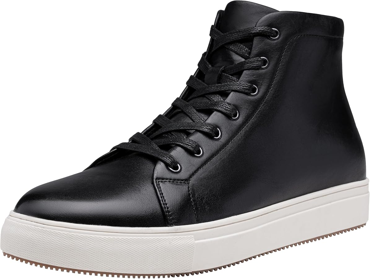 Tênis Masculino Cano Alto Preto